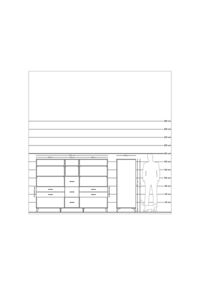 Kronos Dolap 8 Raflı 7 Çekmeceli 220x59x163 Antrasit-çam/aytaşı Atlas Çam/aytası - Antrasıt Kronos Dolap 8 Raflı 7 Çekmeceli 220x59x163 Antrasit-çam/aytaşı Atlas Çam/aytası - Antrasıt