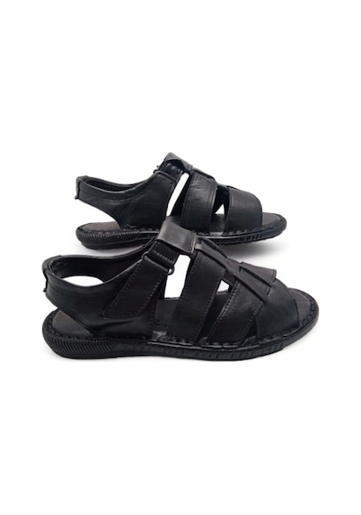 Magic Shoes Hakiki Deri Ortopedik Erkek Sandalet 001