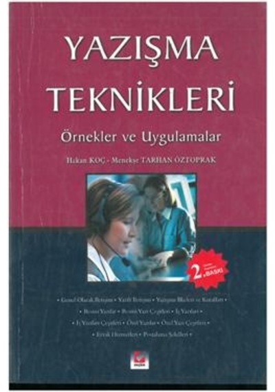 Yazışma Teknikleri Menekşe Tarhan Öztoprak  2.El İadesiz