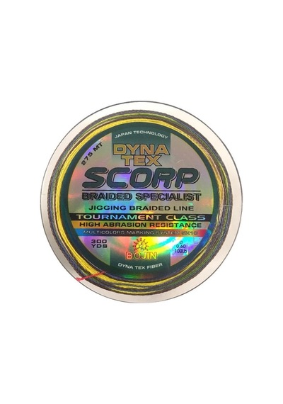 Dft Discovery Bojin Scorp Jigging Braided Line 0.60mm Misina 270mt