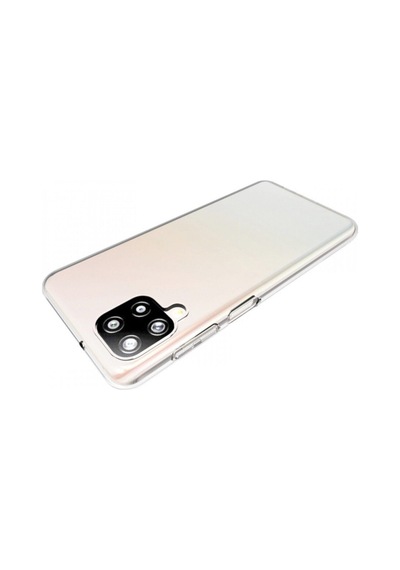 Samsung Galaxy Uyumlu   A12 Kılıf Ultra Ince Esnek Süper Silikon 0.3mm R66788:şeffaf