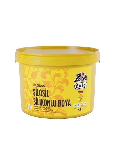 Silikonlu Dış Cephe Duvar Boyası 2,5 Lt Keten Renk 0.3