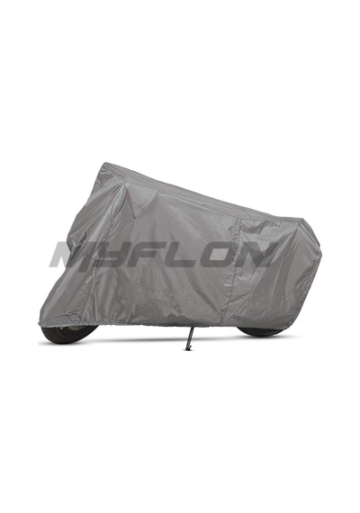 Bodygard Motosiklet Brandası Su Geçirmez Motor Branda - Gri Extra Large Topcase