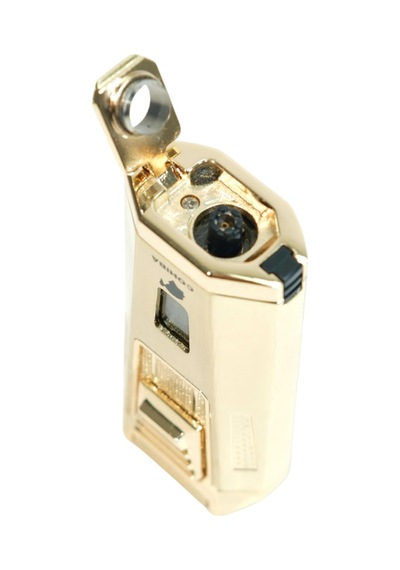 Cohiba Çift Torch Pürmüz Delicili Gold Metal Puro Çakmağı - Tr9488