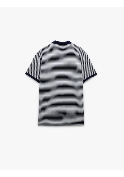 Koton Regular Fit Kısa Kollu Fermuarlı Polo Yaka Tişört Lacivert Çizgili 5sam10144mk Lacivert Çizgili Koton Regular Fit Kısa Kollu Fermuarlı Polo Yaka Tişört Lacivert Çizgili 5sam10144mk Lacivert Çizgili