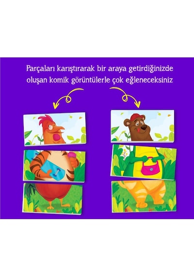 Magnet Puzzle Dikkat Geliştiren Zeka Oyunu 9786257632188