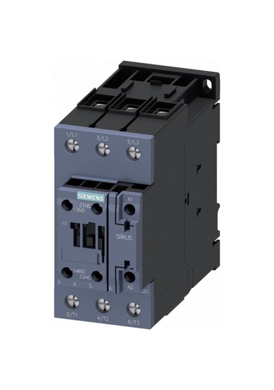 Sıemens 3rt2038-1ap00 Üç Fazlı Sırıus Kontaktör Ac 230v Bobinli 37 Kw 1no+1nc