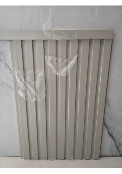 Mr Clk Premium Bitiş Çıtalı Tam Takım Duvar Paneli - 3d Görünümlü Modern Slat Duvar Kaplama Kumbeji