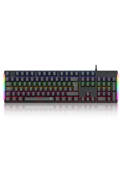 T-dagger Naxos T-tgk310-bl Türkçe Mekanik Oyuncu Klavyesi Ve T-dagger Imperial T-tgm310 Kablolu Gaming Mouse Optik