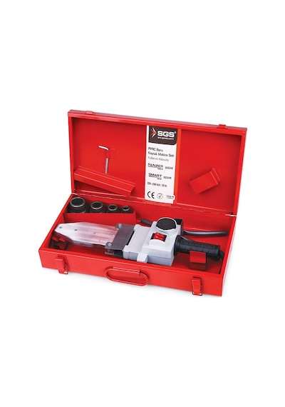 Sgs 348 Panzer 1500 W Metal Çantalı PPRC Boru Kaynak Makinesi Seti