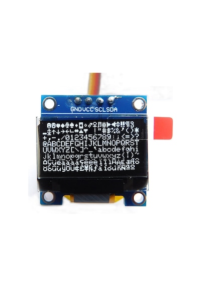 0.96 Inch Beyaz Oled Lcd Modül 128x64 Pixel Iıc I2c Seri 0.96 Ekran