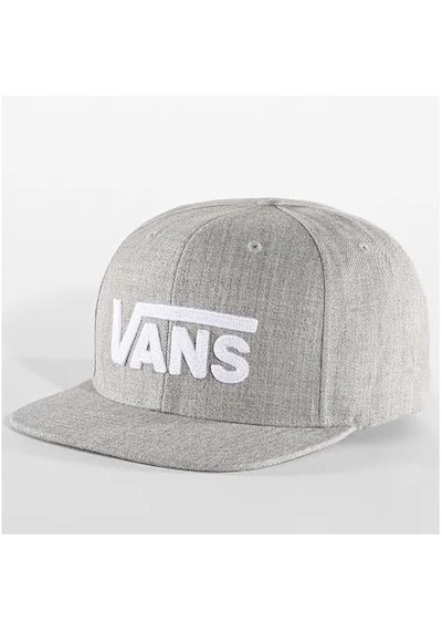 Vans Drop V Logo Snapback Unisex Şapka Vn000qah02f1 Gri