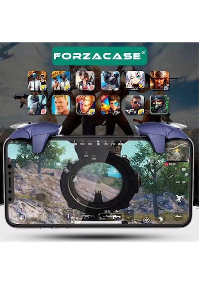 Telefonlar İçin Gamepad Mobil Oyun Tetik Tuşları Mobil Game Oyun Aparatı - Fc1105 Diğer