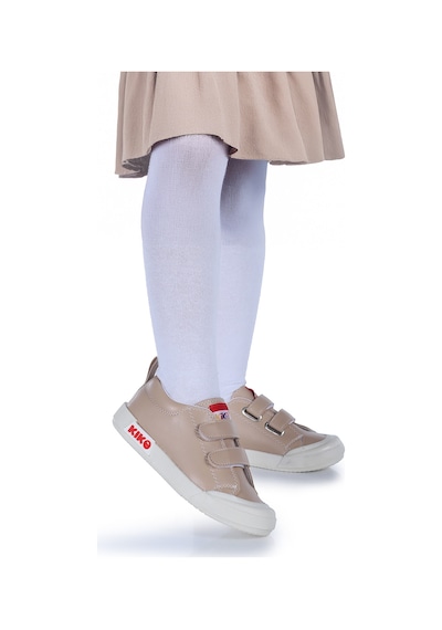 Kiko Kids Suba Cırtlı Termo Taban Kız Bebek Günlük Spor Ayakkabı Ten Ten