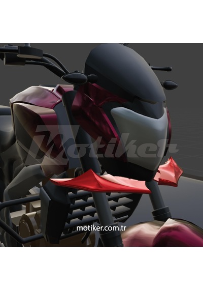 Bajaj Dominar 250 Winglet Aksesuar Boyasız 3d Baskı