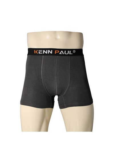 Kenn Paul Erkek Füme Premium Modal Boxer Yumuşak Kumaş Yetişkin Boxer Füme