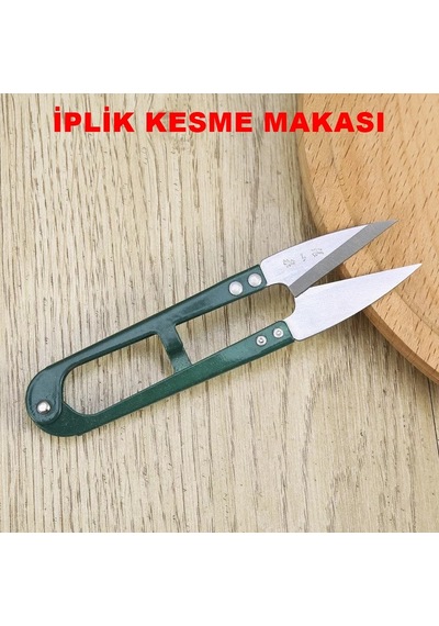 İplik Makası Minik İp Kesme Makası Fabrika El Makası İp Ucu Kesme N11.38