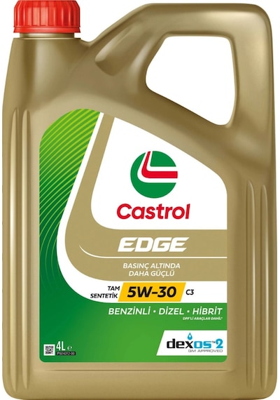 Castrol EDGE 5W-30 C3 Tam Sentetik Motor Yağı