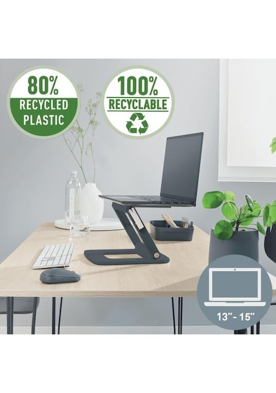 Leitz Ergo Ayarlanabilir Çok Açılı Laptop Standı Gri - Kod:64240089