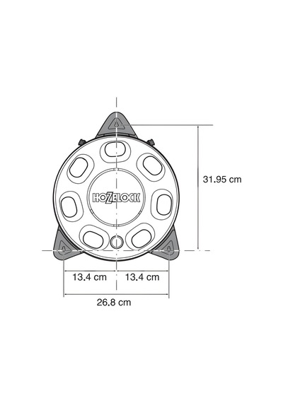 Hozelock 2420h Duvar Hortum Makara 30 Mt