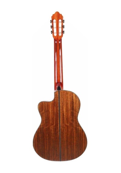 Valencia Vc774tce Elektro Klasik Gitar İnce Kasa Thin Body - Masif Kapak - Ekolayzırlı