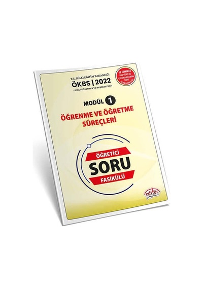 2022 MEB ÖKBS Uzman ve Başöğretmen Modül 1 Öğrenme ve Öğretme Süreçleri Özet ve Öğretici Soru Fasikü- Editör