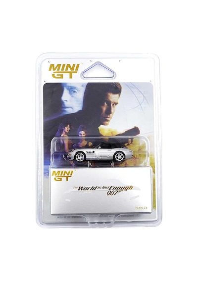Mini Gt Bmw Z8 The World Is Not Enough 007 James Bond 1:64 Diecast Model Araba Mgt00906-007e Gri
