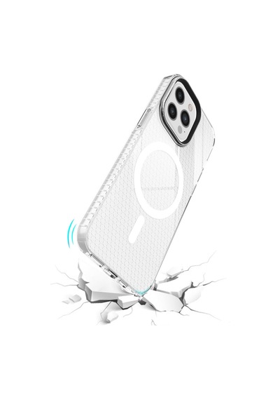 Apple iPhone Uyumlu 12 Pro Max Kılıf Beta Magneticsafe Silikon - Şeffaf