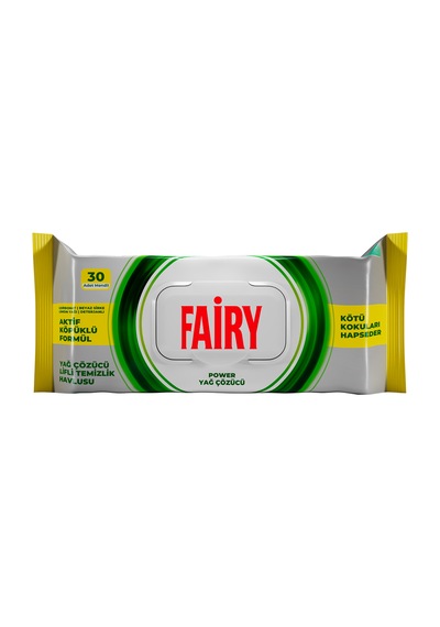 Fairy Yağ Sökücü Yüzey Temizlik Havlusu 30'lu 5 Adet