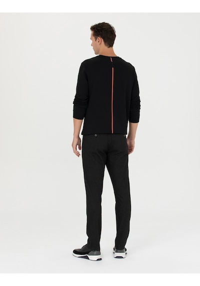 Pierre Cardin Erkek Siyah Kanvas / Chino Pantolon 50278461-vr046 Siyah