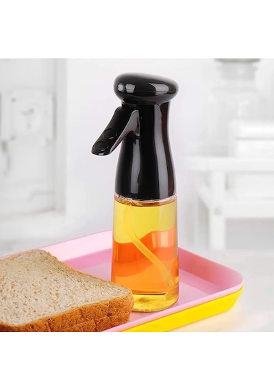 Yeni Nesil Airfryer Sprey Yağdanlık 220ml Kolay Kullanımlı Yağdanlık Zeytinyağı Ve Yağ Püskürtücü Siyah Çok Renkli
