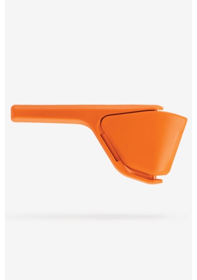 Dreamfarm Fluicer Kolay Sıkmalı Portatif Lime, Limon, Portakal Sıkacağı Turuncu Sıkacak 28 Cm Turuncu