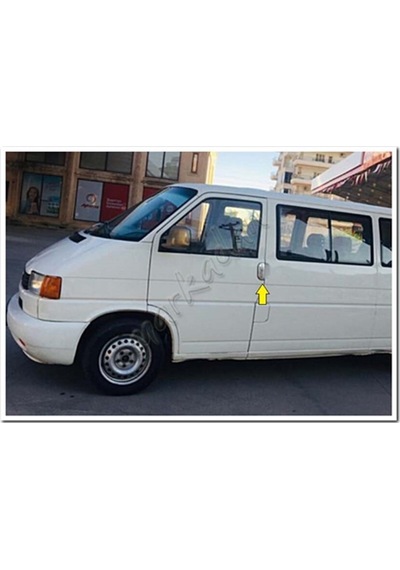 Db Chrome Vw T4 Transporter Kapı Kolu Nikelajı 1995-2003 3 Kapı 7