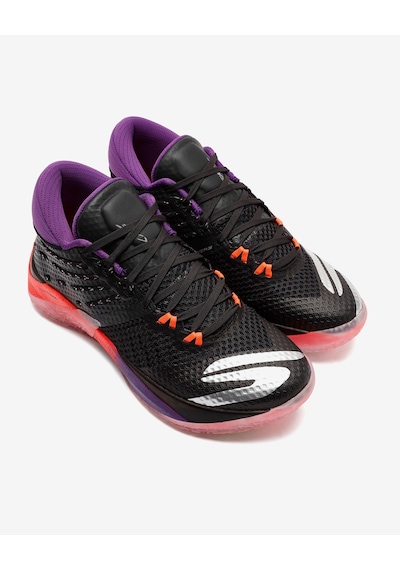 Skechers Skx Reign Erkek Siyah/mor/pembe Basketbol Ayakkabısı 253020 Bppk