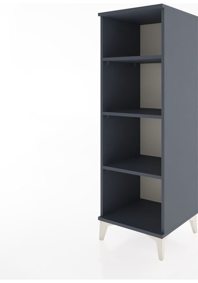 Hyperion Dolap 3 Raflı 44x44x134 Antrasit-antrasit Antrasit Hyperion Dolap 3 Raflı 44x44x134 Antrasit-antrasit Antrasit
