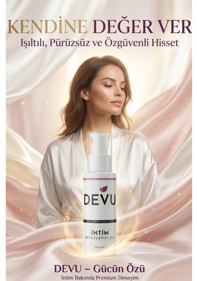 Devu Deve Kuşu Kolajenli Intim Beyazlatıcı Jel