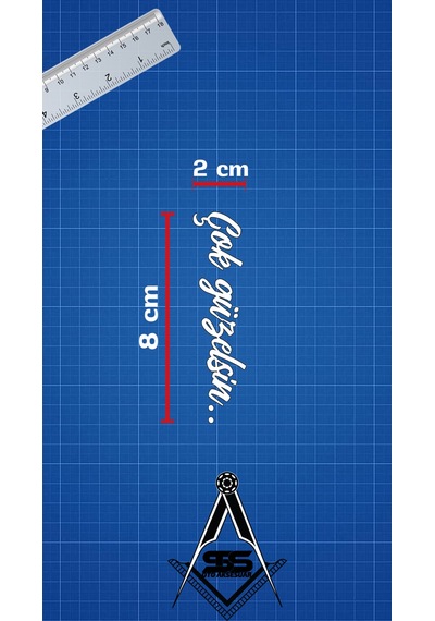 Çok Güzelsin Güneşlik Ayna Yazısı Araba-motosiklet Cam Etiket Sticker 8x2cm Beyaz Renk Beyaz