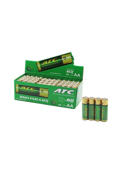 Atc R06 Kalem Pil 1.5v 60 Adet Aa