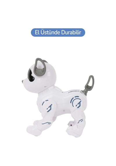Oyuncak Şarjlı Işıklı Ve Sesli Akıllı Robot Köpek Çok Renkli