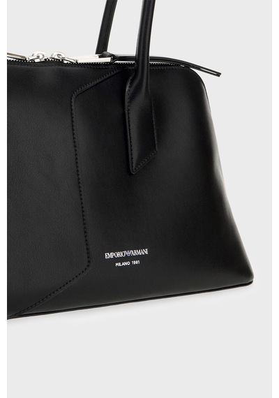 Emporio Armani Logolu Omuz Askılı Çanta Kadın Çanta Ew005676 Af29741 Uc001 Siyah