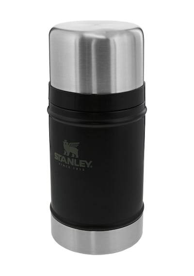 Stanley Klasik Vakumlu 0.70 L Çelik Yemek Termosu Siyah