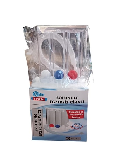RABIR Triflo Solunum Egzersiz Cihazı Triflo 4 adet