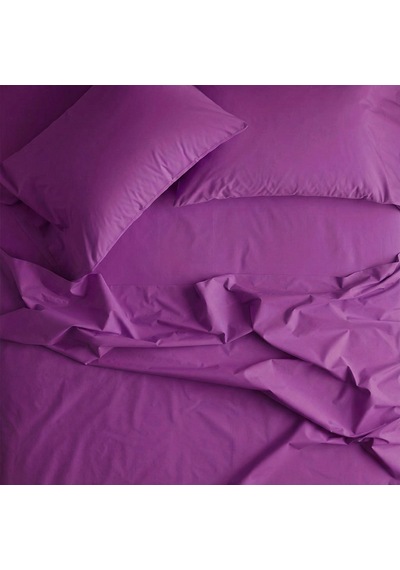 Prime Sleeks %100 Pamuk Yastık Kılıfı 2 Adet - Mor - 50x70cm Mor