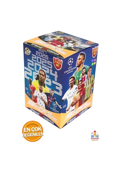 Yıl Güncel Transferler Futbol Oyun Kartları - Süper Final Oyun Kartı 200 Paket 400 Adet 2017-202