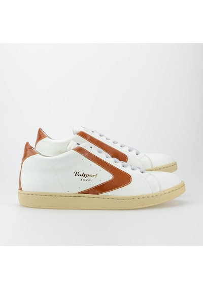 Sneaker Günlük Erkek Vt1258m Valsport Tournament Classic Bianco Cuoio Bianco Cuoio