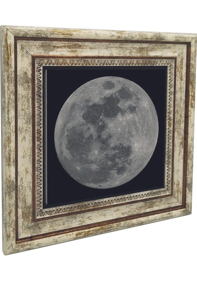 Dolunay Baskılı Taş Tablo 25x25