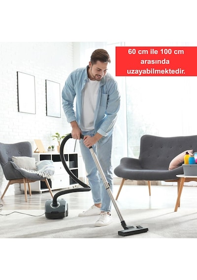 Rowenta Ro 3751 Ta Compact Power Paslanmaz Çelik Teleskopik Süpürge Borusu