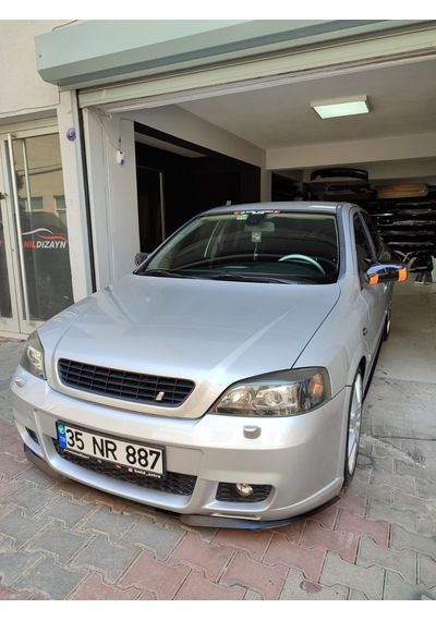 Astra G Yarasa Ayna Kapağı Plastik Parlak Siyah