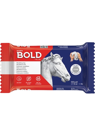 Smarta Bold Seramik Hamuru 500 G Stone