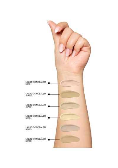 Vegan Concealer Temiz İçerikli, Nemlendirici Ve Yüksek Kapatıcılık Sunan Kapatıcı Çok Renkli